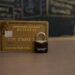 closeup photo of American Express Business card on brown surface
